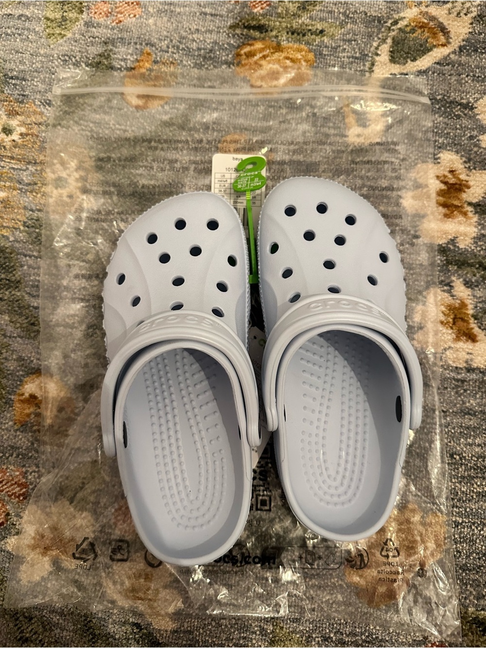 NWT Crocs Baya Clog in Mineral Blue | W6/M4